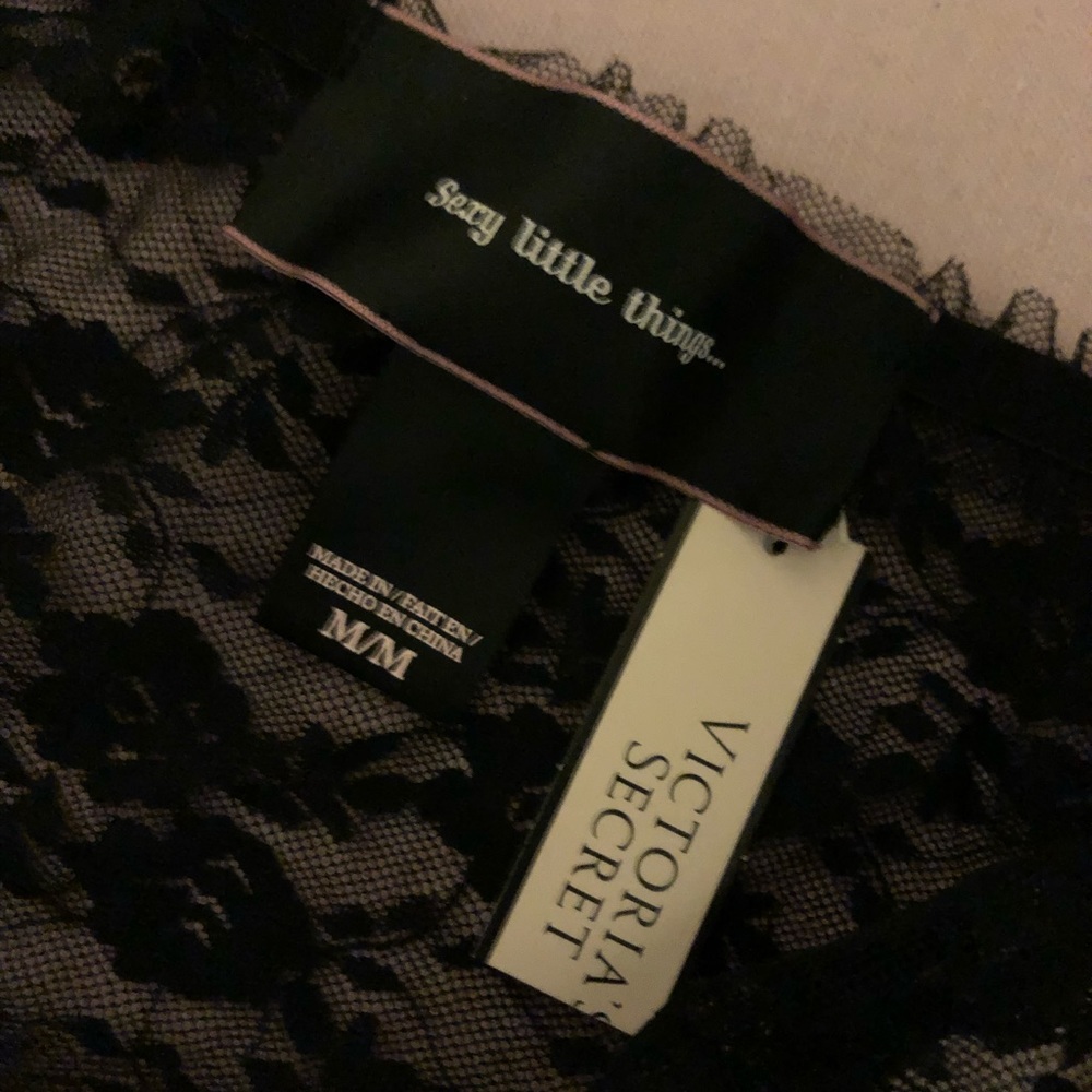Victoria’s Secret pink/blk lace sexy little thing - Picture 6 of 6